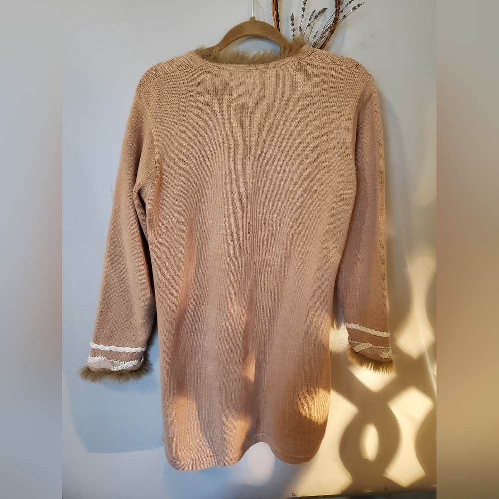 Storybook Knits Long Beaded Sweater - Picture 11 of 12